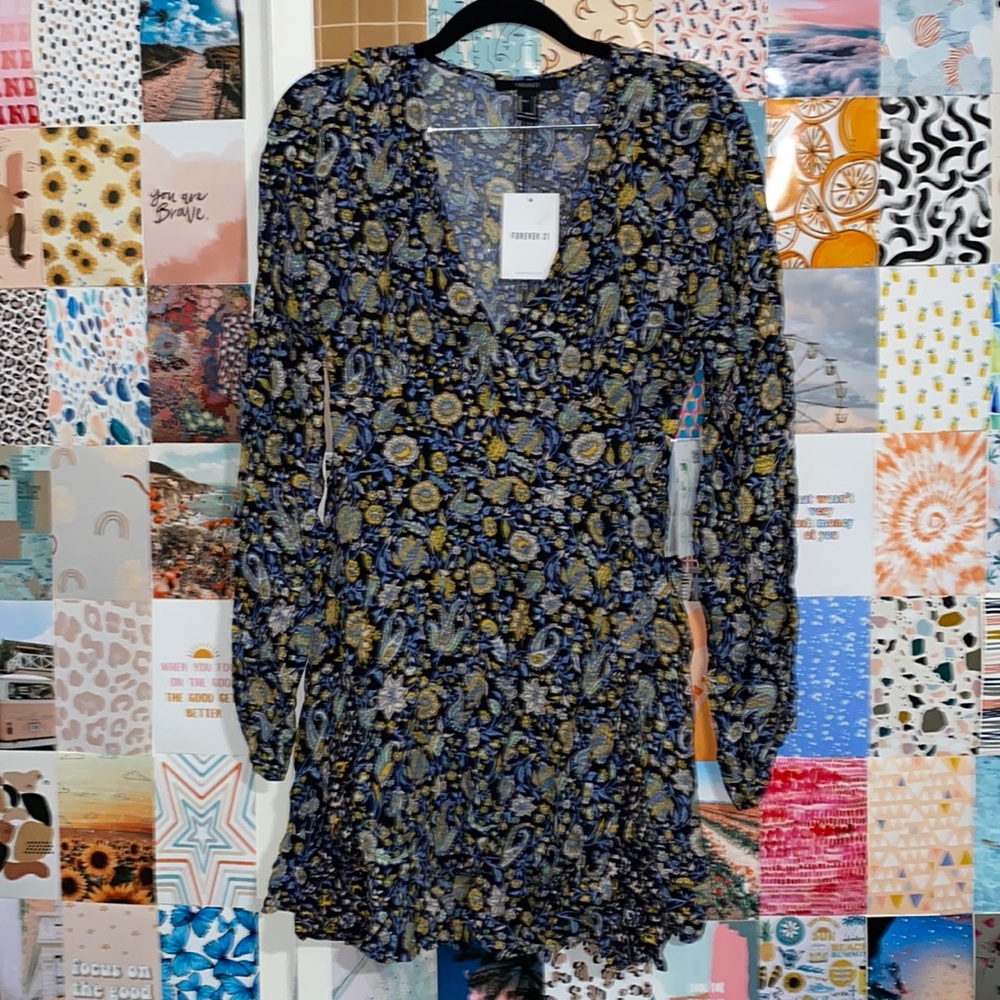 Mini floral beautiful dress